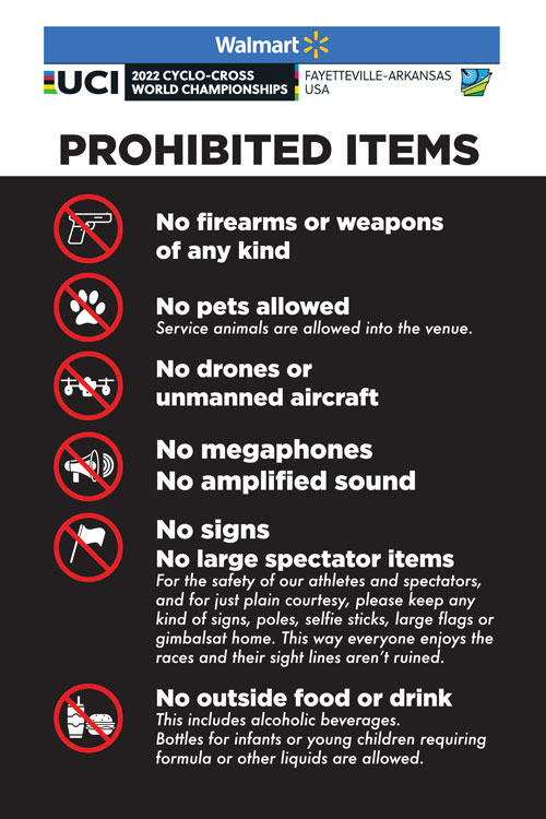 Prohibited Items